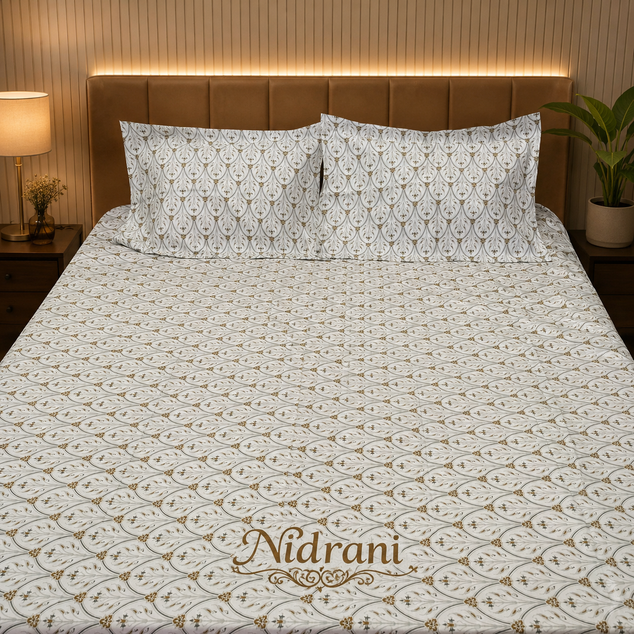 Nidrani Seraphic Loom Twilll Bedsheet